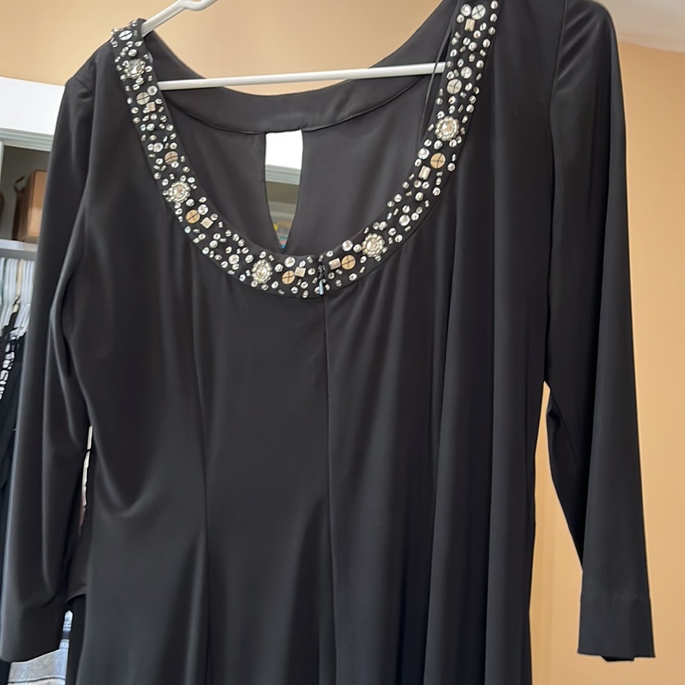 GORGEOUS black l/s cocktail dress sz 12 ALEX EVE.. Purchased from Nordstrom